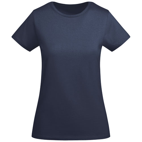 T-shirt coton bio 175g personnalisable femme Breda Roly Bleu marine